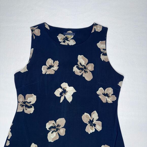 Navy Tommy Floral Shift Dress - Picture 5 of 7